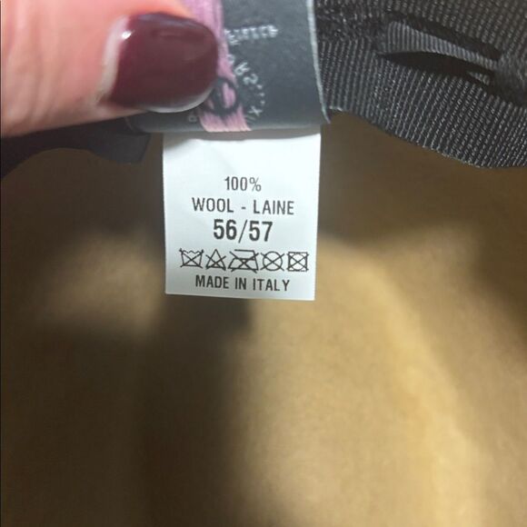 TRAVAUX EN COURS
Fedora Wide Brim Hat in Camel Size 56-57 ( M ) New main image 4